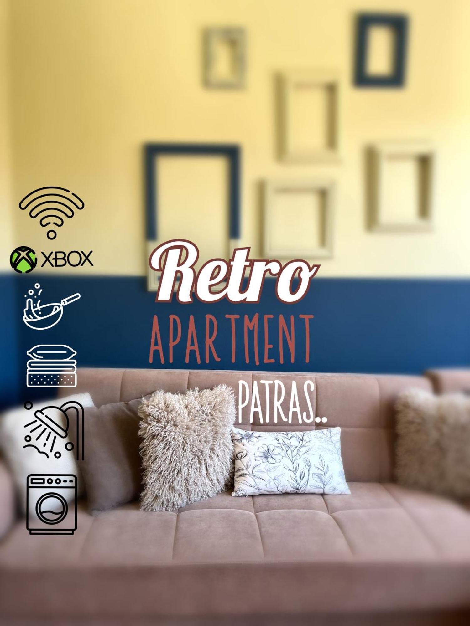 Retro Apartment Patras Bagian luar foto